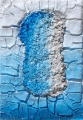 Cretto azzurro e trucioli