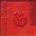 Grande cretto rosso tondo