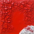 Cretto rosso e trucioli bianchi 4