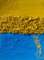 Cretto azzurro  e giallo